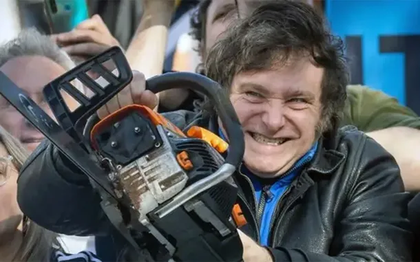 Javier Milei y el ministro de Salud, Mario Lugones, en una reunión sobre el programa de Cardiopatías Congénitas