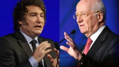 Javier Milei y Paolo Rocca en una imagen de archivo