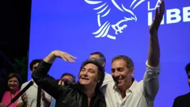 Diego Santilli en una reunión con gobernadores