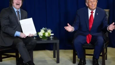 Imagen de Javier Milei y Donald Trump