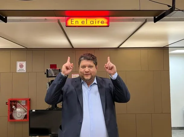 Nicolás Wiñazki en una entrevista