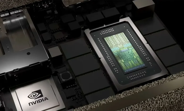Imagen del procesador NVIDIA para laptops