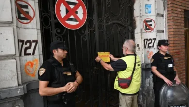 Operativo de desalojo en inmueble patrimonial de San Nicolás
