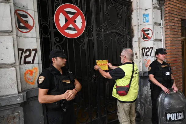 Operativo de desalojo en inmueble patrimonial de San Nicolás