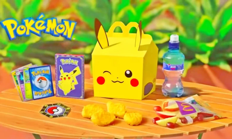 Imagen de un Happy Meal de Pokémon