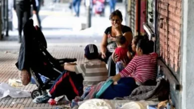 Gráfico que muestra la disminución de la pobreza en la Ciudad de Buenos Aires