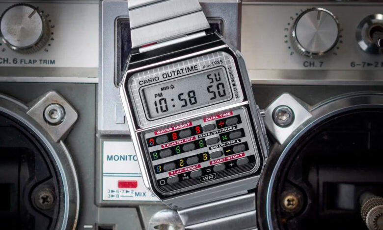 Casio reloj calculadora