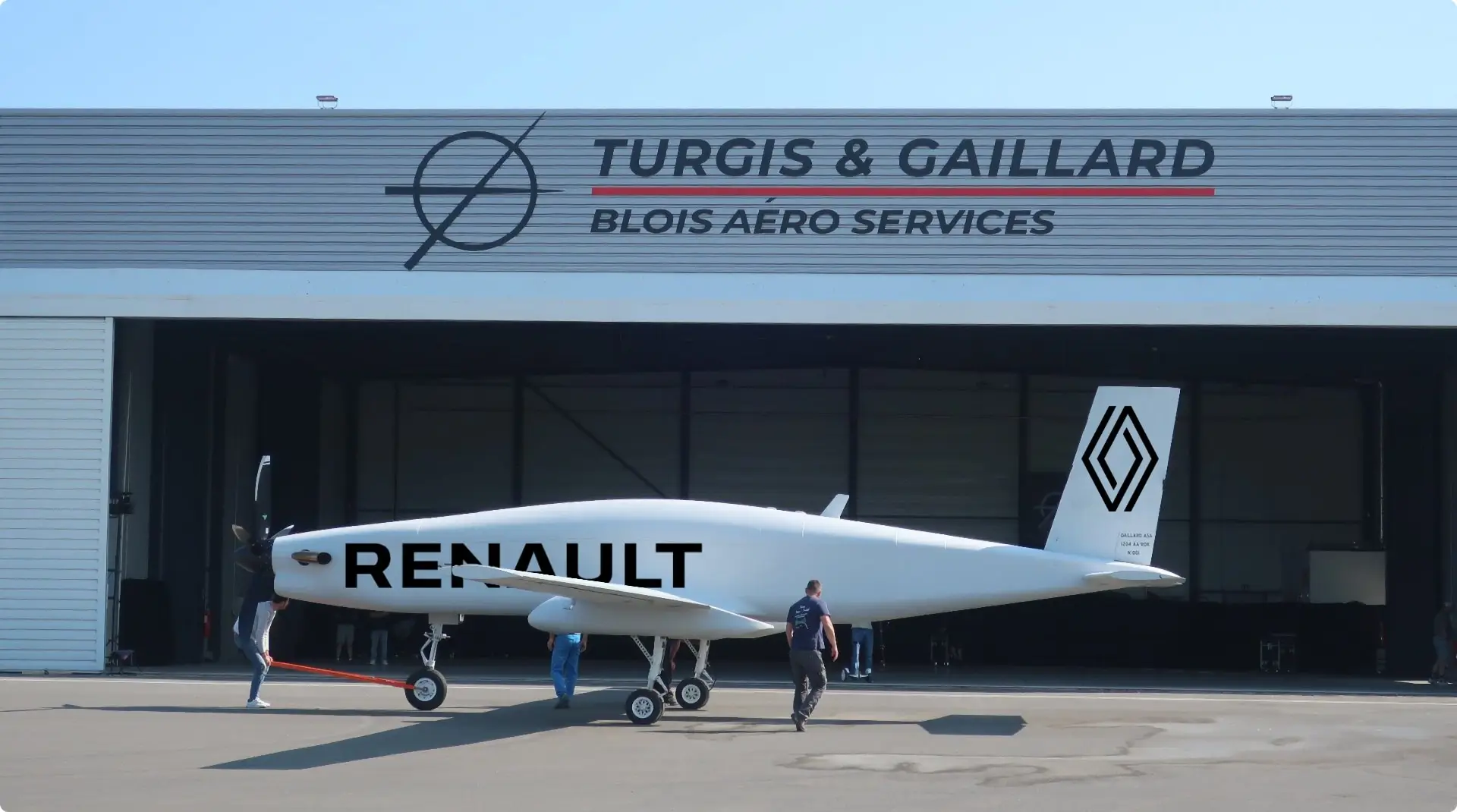 Imagen de un dron de guerra en vuelo