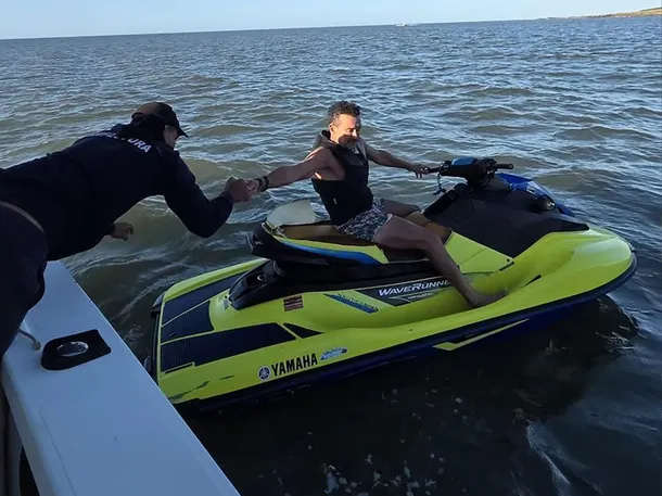 Rescate de turista argentino en Punta del Este