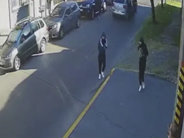 Imagen de un robo en San Justo