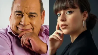 Roly Serrano y Candelaria Saldaño Vicente, la joven que robó su corazón