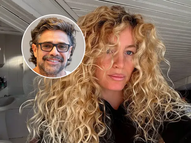 Foto de Luciano Castro y su examante danesa Sarah Borrell