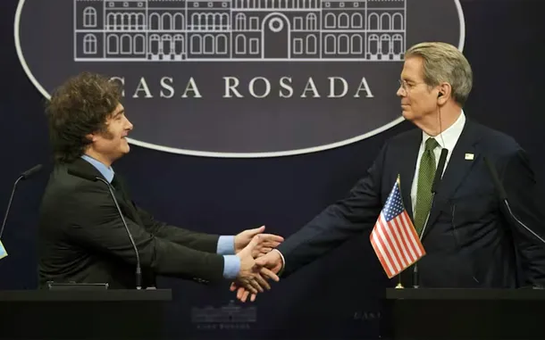 Imagen de Scott Bessent y Luis Caputo