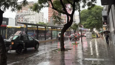 Imagen de tormenta en el AMBA