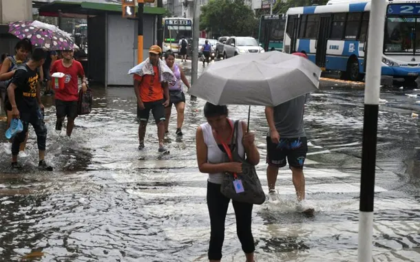 Imagen de tormenta en el país