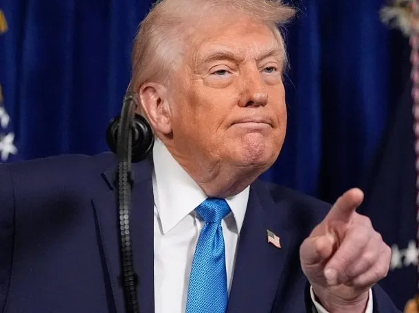 Donald Trump y la bandera de Venezuela