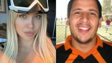 Wanda Nara y Martín Migueles en una foto juntos
