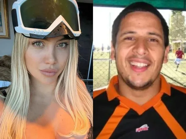 Wanda Nara y Martín Migueles en una foto juntos