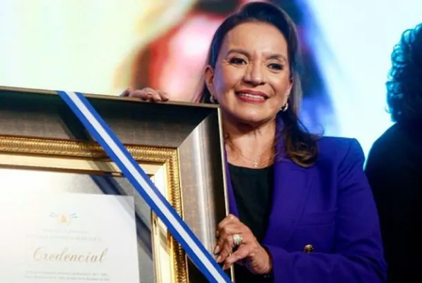 Xiomara Castro, presidenta de Honduras