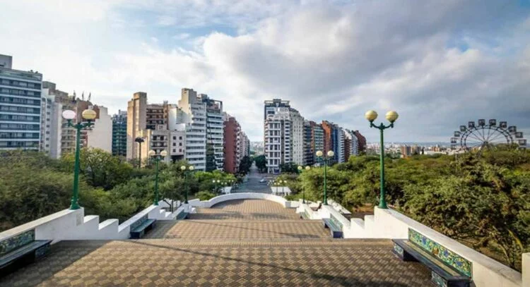 Imagen de un cielo nublado en Córdoba