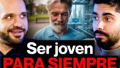 Javier Pastor, editor senior de Xataka, hablando con el Dr. José Hernández sobre las tecnologías de longevidad