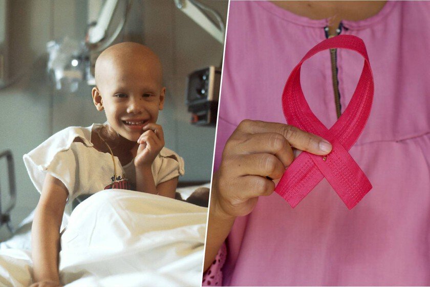 Imagen de un paciente con cáncer recibiendo tratamiento