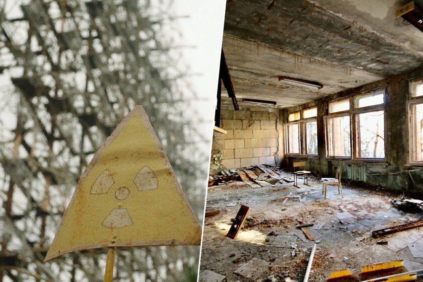 Imagen de un estudio de investigación sobre la herencia genética de Chernóbil