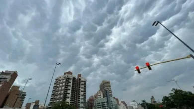 Imagen de un cielo nublado en Córdoba