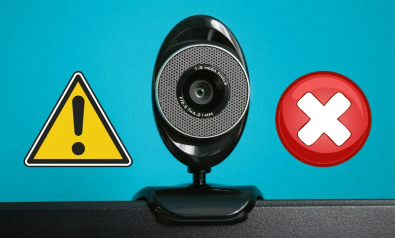 Imagen de una cámara de seguridad con un candado