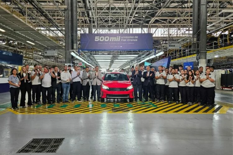 Fiat Cronos producido en la planta de Stellantis en Ferreyra, Córdoba