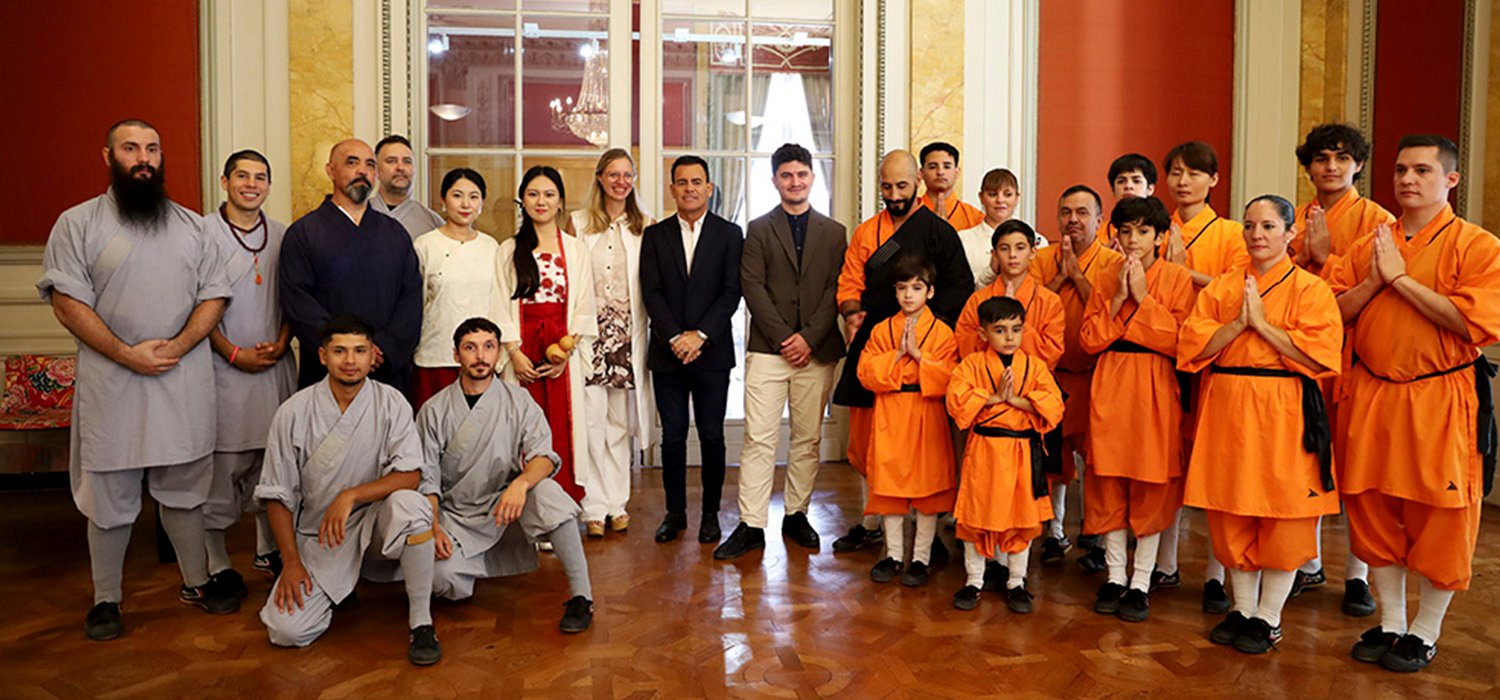 Imagen de la celebración del Año Nuevo Chino en Córdoba con dragones y leones