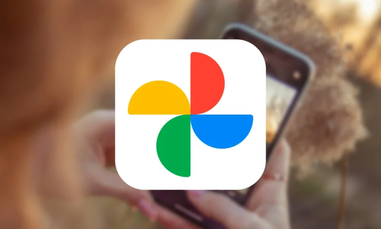 Captura de pantalla de la interfaz de Google Fotos