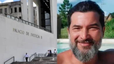 Fotografía del juicio por el asesinato de Sebastián Villarreal