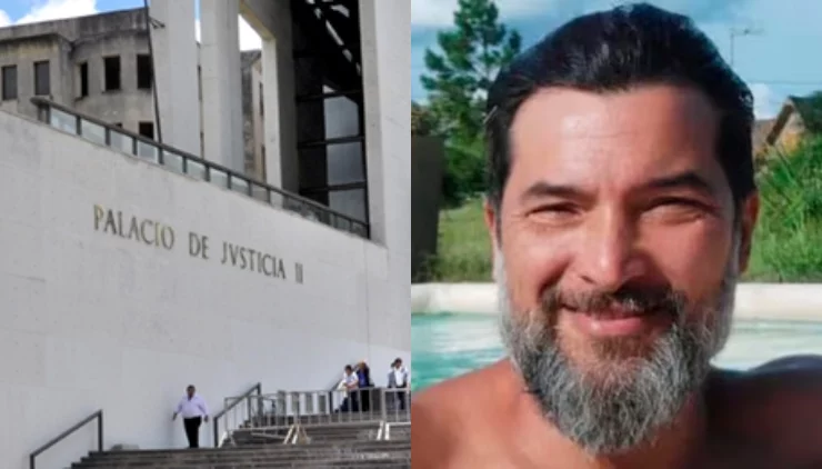 Fotografía del juicio por el asesinato de Sebastián Villarreal