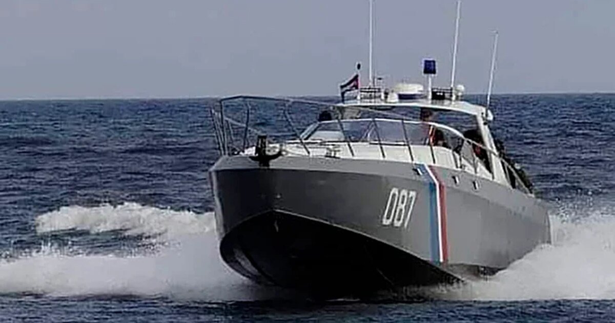 Lancha rápida con matrícula de Florida interceptada por la Tropa Guardafrontera de Cuba