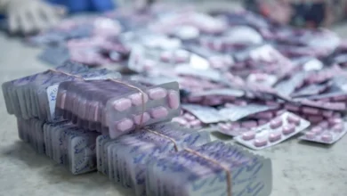 Imagen de un laboratorio de producción de medicamentos
