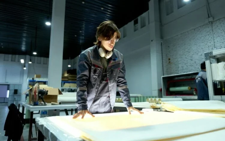 Imagen de una fábrica con certificación de calidad