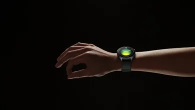 Imagen del Xiaomi Watch 5 con pantalla y cristal de zafiro