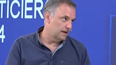 Manuel Adorni en una conversación con Eduardo Feinmann