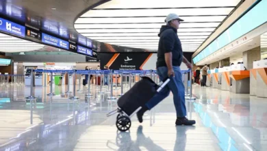 El paro general afecta a los aeropuertos