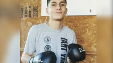 Imagen de un joven practicante de Muay Thai