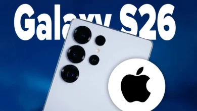 Imagen de un MacBook con pantalla privada activada