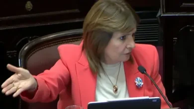 Imágenes de la sesión del Senado durante la discusión de la Reforma Laboral