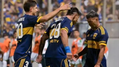 Leandro Paredes en acción durante un partido de Boca