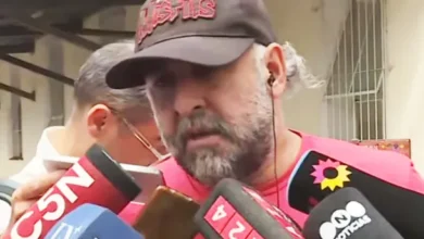 Imágenes de la protesta en el Congreso donde se produjo la agresión policial contra periodistas
