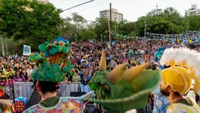 Festejos de Carnavales Barriales en Villa El Libertador