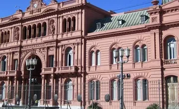 La Casa Rosada, sede del Gobierno argentino