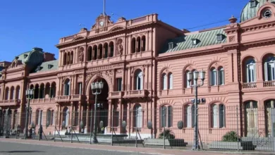 La Casa Rosada, sede del Gobierno Nacional