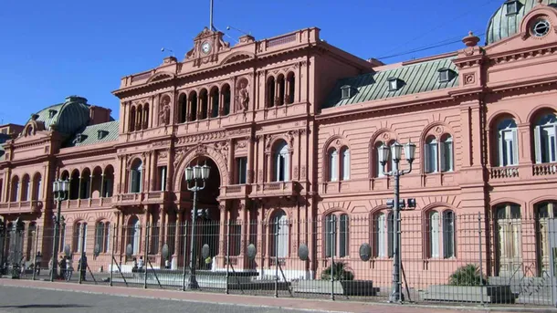 La Casa Rosada, sede del Gobierno Nacional