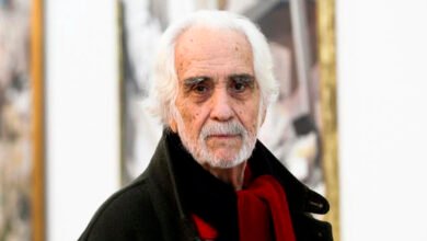 Imagen de una obra de Carlos Alonso en el Museo Rodante